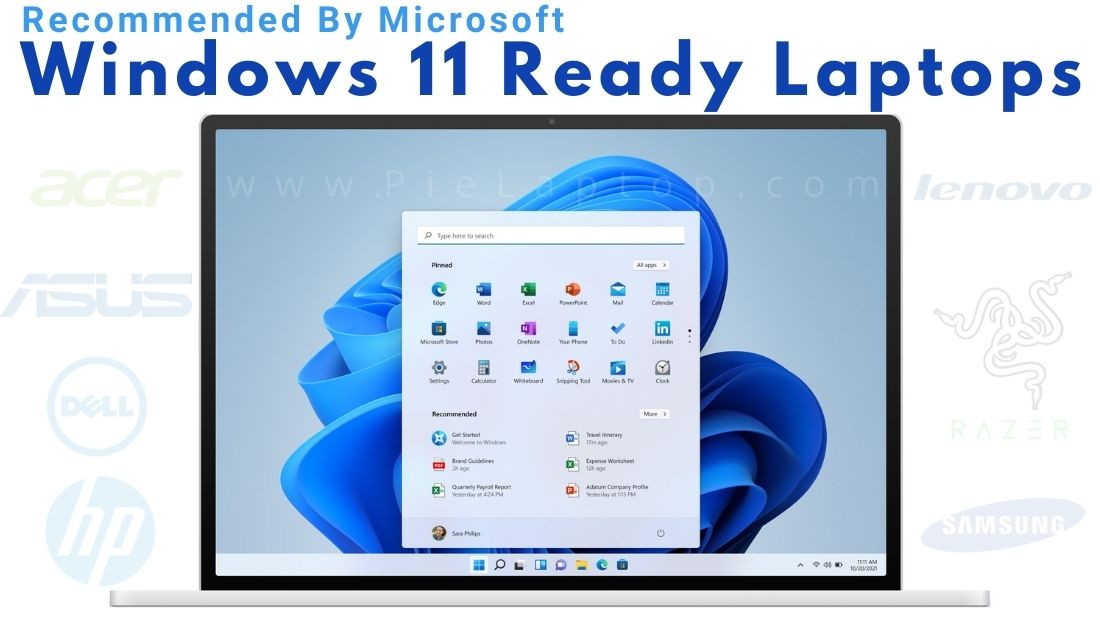 Windows 11 ready Laptops