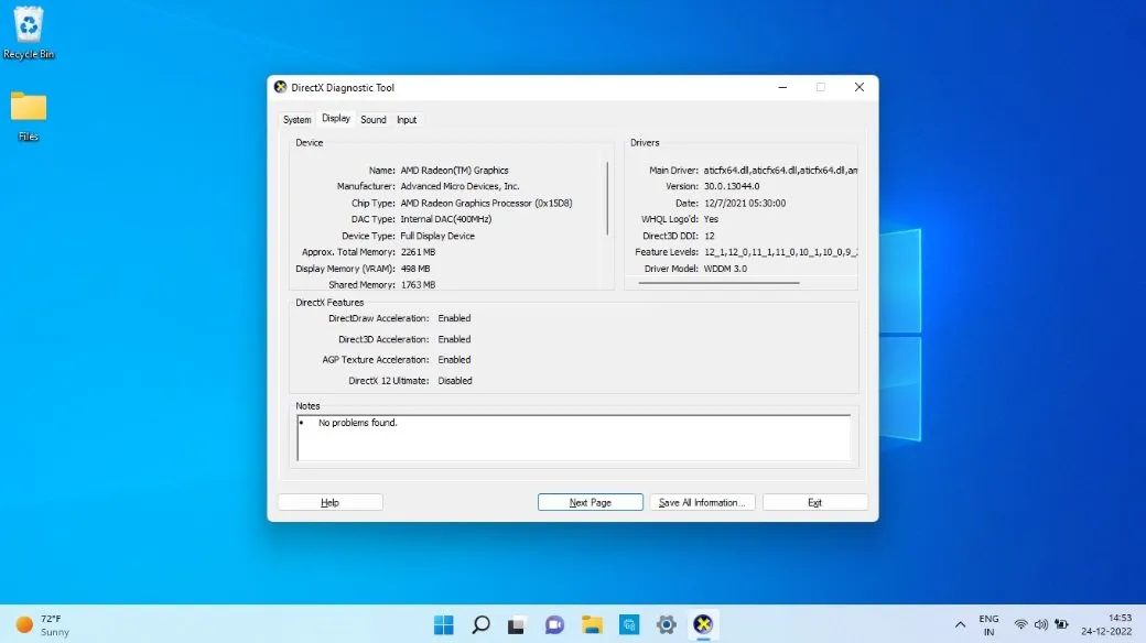 how to check for graphic card in laptop