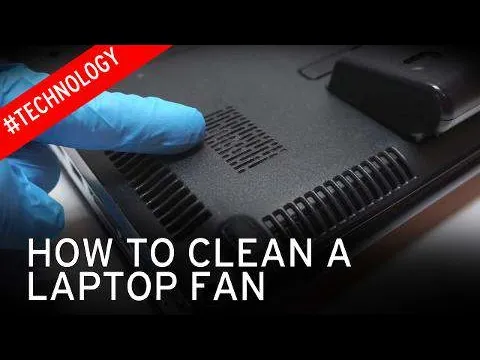 how to clean an hp laptop fan