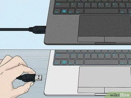 how to connect a laptop to pc