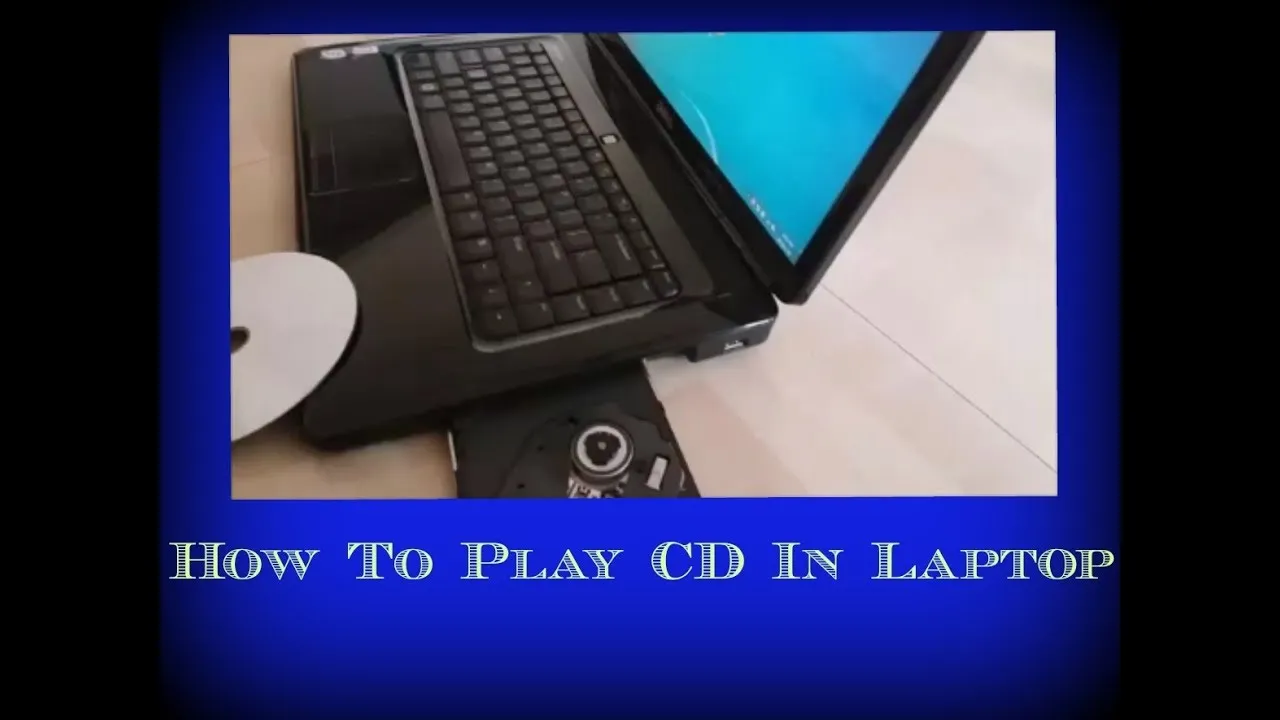 how to play cd in laptop