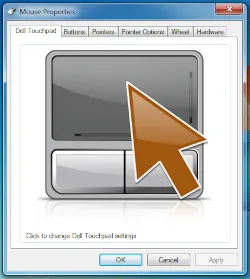 how to reactivate touchpad on dell laptop