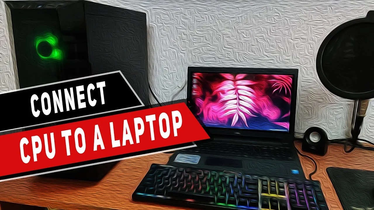 can you connect a laptop to a pc