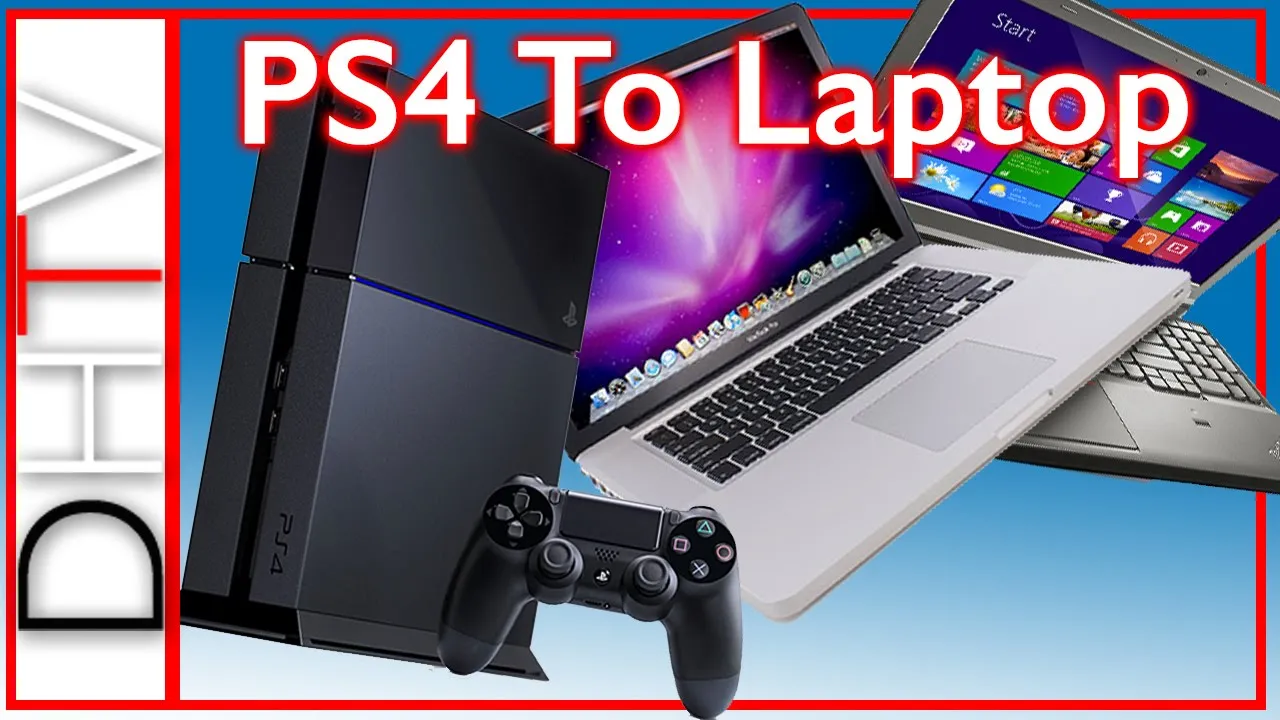 can you connect ps4 to a laptop