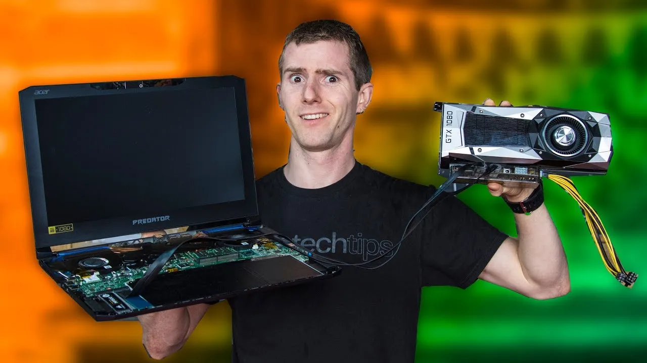 can you install a graphics card in a laptop